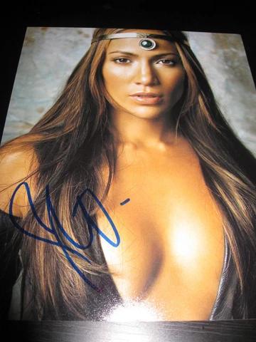 JENNIFER LOPEZ SIGNED AUTOGRAPH 8x10 PHOTO SEXY BABE JLO AKA RARE COA AUTO D Cover
