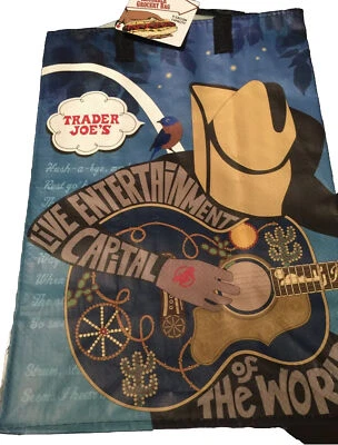 Missouri Trader Joe's BAG reusable Shopping grocery ECO bag Cowboy free shipping
