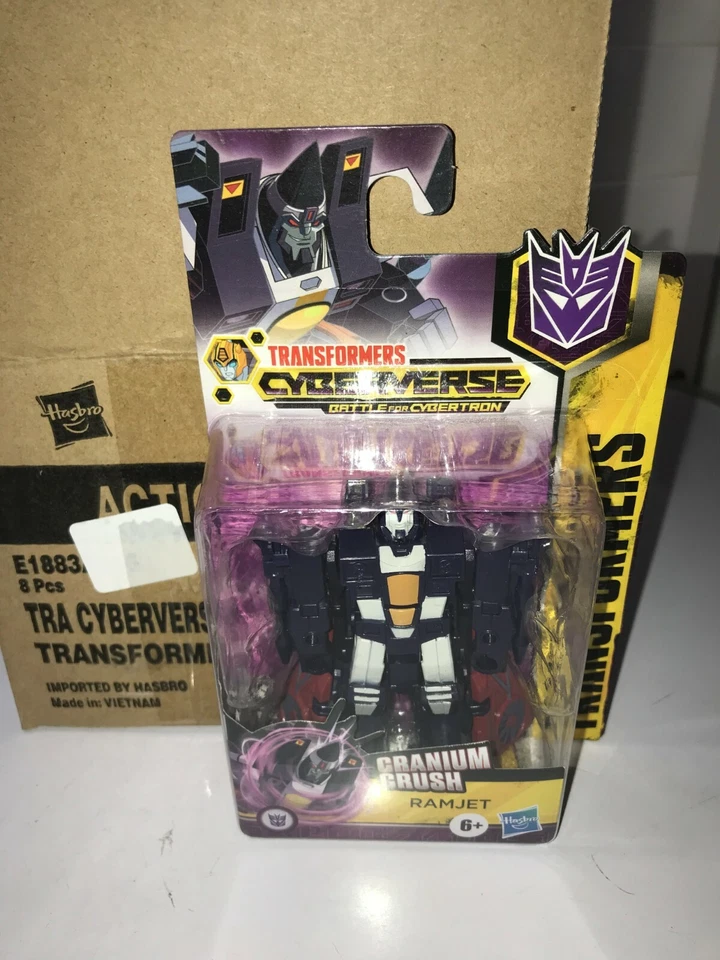 Transformers CYBERVERSE BATTLE FOR CYBERTRON RAMJET SCOUT CLASS FIGURE MINTY - Image 1 of 4