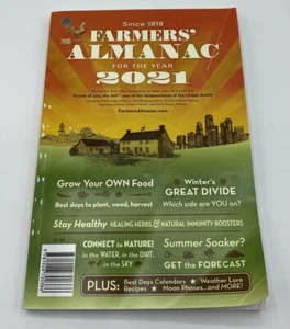 Farmers' Almanac 2021 Paperback by Farmers' Almanac  New - Picture 1 of 3