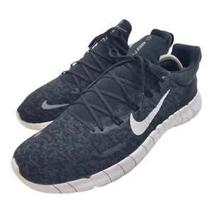 NIKE Shoes FREE RUN 5.0 Mens Size 9 Black White NEXT NATURE Running CZ1884-001 - Picture 1 of 12