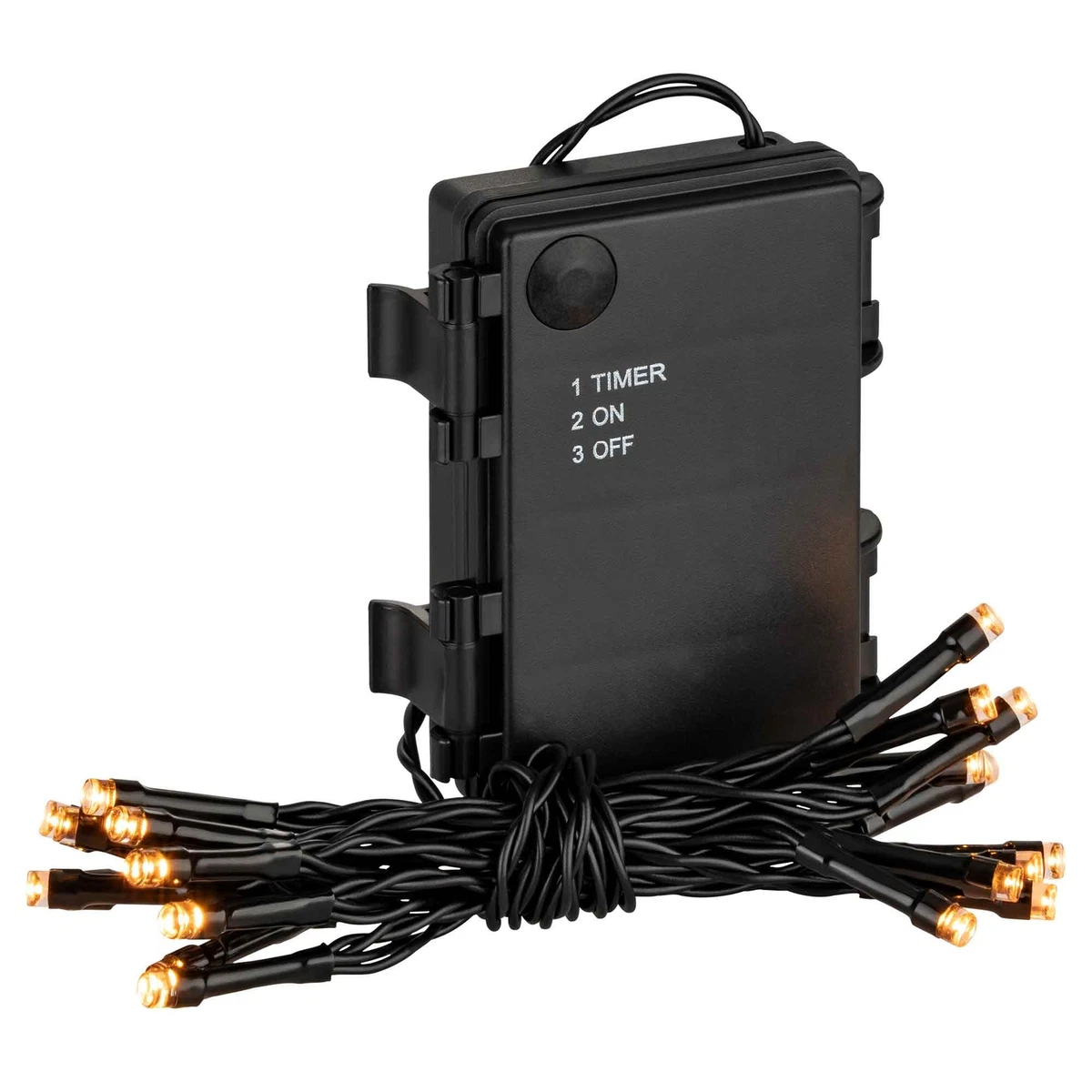 50 LED Lichterkette Dimmbar – 530 Cm Micro-Silberdraht, Warmweiß, Wasserfest, Batteriebetrieben