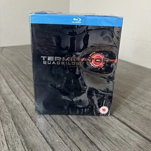 Terminator Quadrilogy (Box Set) (Blu-ray, 2015) With Slipcase RARE - New Sealed - Picture 1 of 6