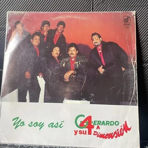 GERARDO Y SU 4TO DIMENCION LP / YO SOY ASI / 33 RPM VINYL RECORD / DISA 1991  - Picture 1 of 4