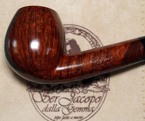 New & Unsmoked Ser Jacopo Gem Series Emerald Bent Apple (Gemma Smeraldo) - Picture 1 of 6