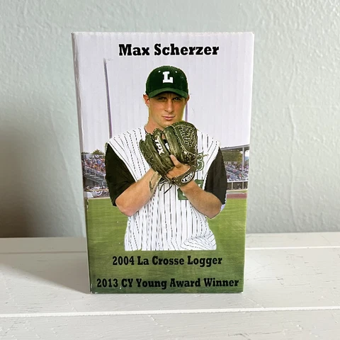 2014 Max Scherzer La Crosse Loggers SGA Bobblehead Cover
