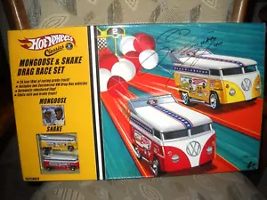 HOT WHEELS*2005 MONGOOSE & SNAKE DRAG RACE SET*with SIGNATURE-FACTORY SEALED* - Picture 1 of 9