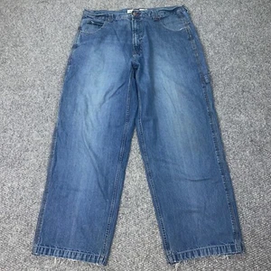 Vintage Paco Jeans Mens 40x32 Blue Carpenter Baggy Loose Skater Grunge Y2K - Picture 1 of 18