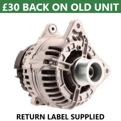 VAUXHALL MOVANO 2.2 2.5 CDTI BOSCH ALTERNATOR 0124525044 0124525133 0124525533 - Image 1 of 4