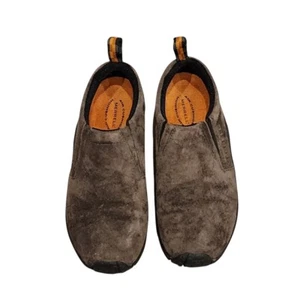 Merrell Jungle Moc J60788 Gunsmoke Damen-Slipper aus Wildleder Freizeitschuhe Größe 6,5 - Bild 1 von 6