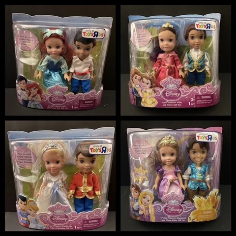 My First Disney Princess Petite Cinderella Prince Charming Ariel Eric Belle 6" Cover