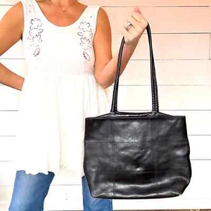 Vintage Harold Powell Italienische Leder Tasche - Bild 1 von 5