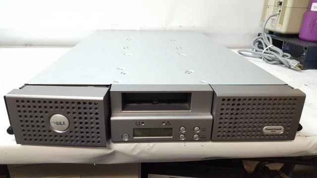 Dell PowerVault 124T Backup Tape Drive Library As Is for Parts - Image 1 of 4