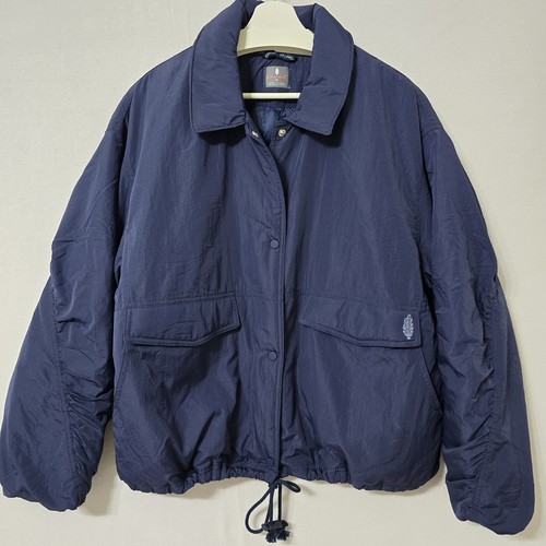 Giacca People Free $148 XL Off the Bleachers Coaches Blu Navy Movimento FP Nuova con etichette