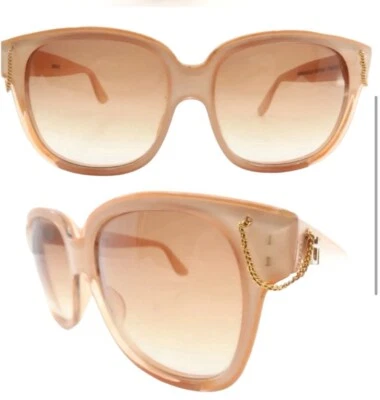 Vintage Emmanuelle Khanh Sunglasses w/Chain Detail! Model 8080, Made in France - Image 1 of 4