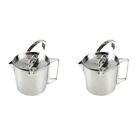  2 .2l Boil Water Hanging Pot For Camping Coffee Cookware Outdoor Kettle