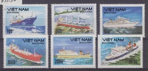 1990 - VIET NAM - COASTAL SHIPPING SET OF 6 - M.U.H. - SG1490-1495 - S179 - Picture 1 of 1