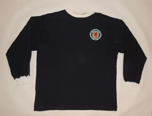 HOME SHIRT TOFFS SCOTLAND 1964-71 - LONG SLEEVE (L) Jersey Trikot Maillot Maglia - Picture 1 of 6