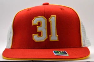 NFL Kansas City KC Chiefs #31 Darrwl Williams Fitted Hat Cap Sz 7 1/4 NEW - Picture 1 of 5