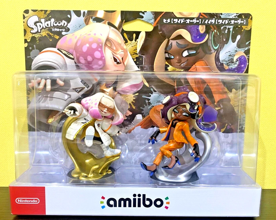 Splatoon 3 amiibo Pearl & Marina Side Order Set NVL-E-AE2J Nintendo Switch Japan