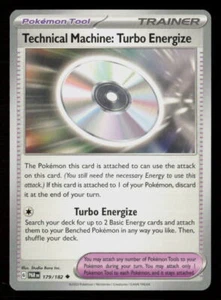 Technical Machine: Turbo Energize SV04: Paradox Rift #179/182 Uncommon Pokemon - Picture 1 of 2