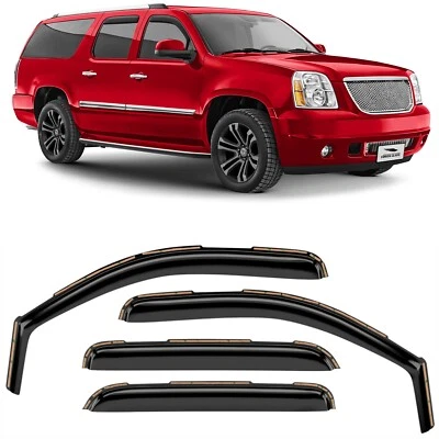 Sun Rain Visors Wind Rain Guards for 2007-2014 GMC Yukon XL 1500 - Image 1 of 4