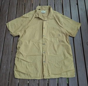 Men's BILLABONG Shirt Sze XL Core Fit / Stretch Khaki Excellent Condition G82 - Picture 1 of 4