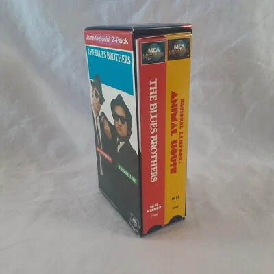 The Blues Brothers/Animal House (VHS, 1990) John Belushi 2-Pack  - Image 1 of 4