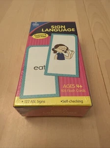 Carson-Dellosa Publishing Carson Dellosa Cd-3927 Flash Cards Sign Language... - Picture 1 of 1