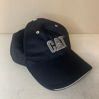 Boné de beisebol CAT Caterpillar bordado azul marinho  - Imagem 1 de 4