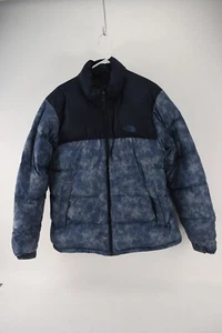 The North Face Mens Blue 96 Nuptse Puffer Jacket Size L *READ* - Picture 1 of 11