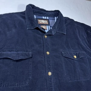 Camisa Chaqueta Levis Strauss Para Hombres 2XL Borrosa Pana Forrada de Vellón A Cuadros Shaket Granero - Imagen 1 de 10