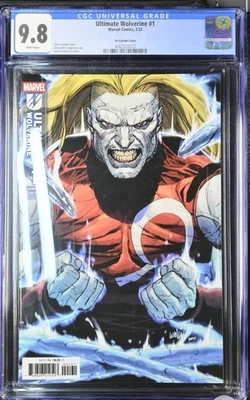 Ultimate Wolverine #1 - Yu Variant Cover- CGC 9.8 - Marvel Comics - Image 1 of 2