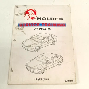 Holden Service Training JR Vectra Service Instructions Manual - Picture 1 of 4