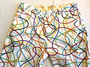 Loudmouth Golf Multicolor) Golf Pants Men's 38 (Fits 36" waist) - Picture 1 of 7