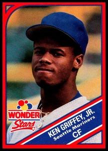 Ken Griffey Jr. 1990 Wonder Bread Stars #18 Seattle Mariners - Picture 1 of 2