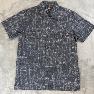 Dickies Skateboarding Herren Small Shirt Navy Abstract Workwear Kurzarm - Bild 1 von 9