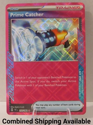 Prime Catcher 157/162 SV05: Temporal Forces NM Holo English 14965 - Image 1 of 2