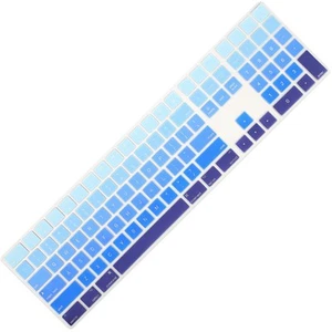 Ombre Blue Cover for Apple iMac Magic Wireless Keyboard with Numeric Keypad M... - Picture 1 of 7