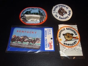 1980s Kentucky Patches, 4 In All, Unused - Picture 1 of 1