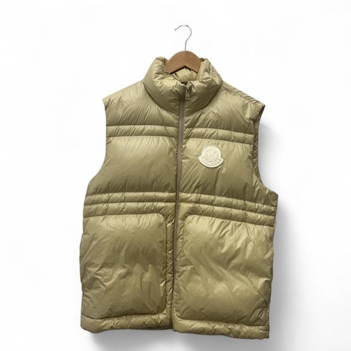 Giubbotto piumino Moncler Themin beige uomo taglia 3 usatonte elegan giaccaa