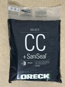 NEW 22 Bags Oreck Superior CC Saniseal Upright Vacuum Bags HEPA Media Filtration - Picture 1 of 2