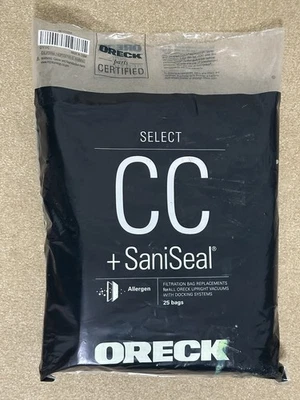 NEW 22 Bags Oreck Superior CC Saniseal Upright Vacuum Bags HEPA Media Filtration - Image 1 of 2