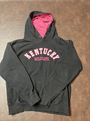 Stadium Athletics Women’s Medium Kentucky Wildcats Black/Pink Embroidered Hoodie - Image 1 of 4