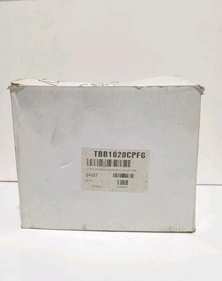 *BRAND NEW* Hayward TBB1020CPFG, 2 Inch PVC Double Union Ball Valve FPM - Image 1 of 4