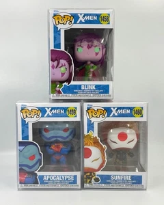 Funko Pop! X-Men Wave 3 - Juego Polaris, Sunfire y Apocalypse con protectores - Imagen 1 de 12