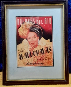 Vintage Framed Mini Mex Theater Poster: Las Abandonadas (1945 film) - Picture 1 of 1