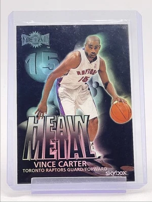 VINCE CARTER 1999-00 SKYBOX METAL HEAVY METAL BASKETBALL RAPTORS Q1454 - Image 1 of 2