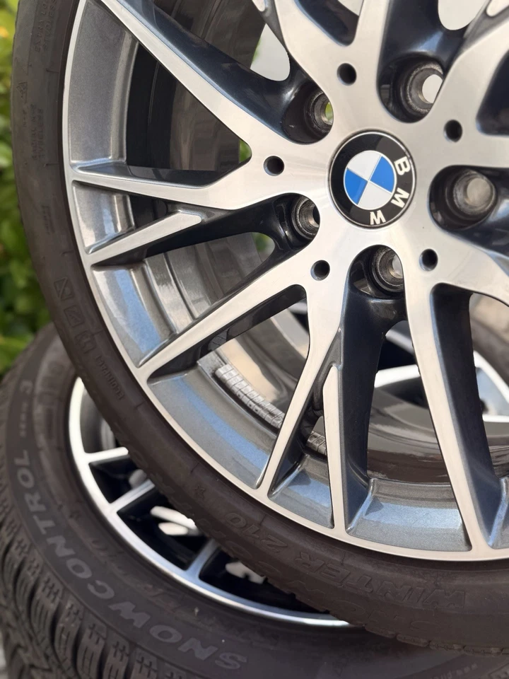 BMW 1er F40 Winterräder 17” Original – mit RDC, 10 mm Profil - Bild 1 von 4