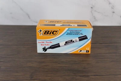 BIC Great Erase Grip Dry Erase Markers 12 Pack
